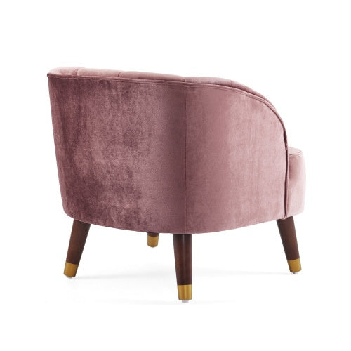 Glam Velvet Armchair with Gold base-Where Comfort meets sophistication