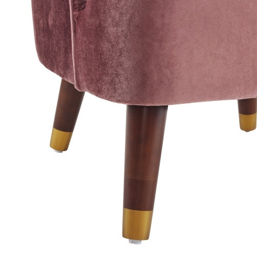 Glam Velvet Armchair with Gold base-Where Comfort meets sophistication