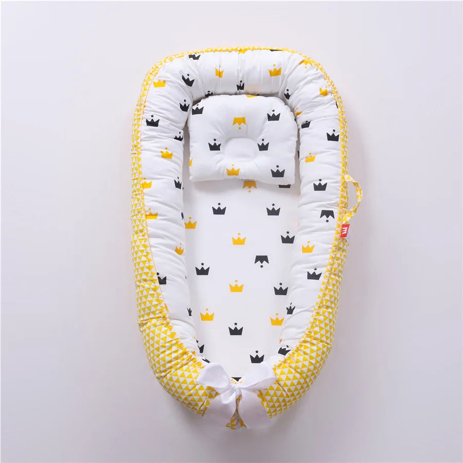 Portable Baby Nest – Adjustable Newborn Lounger