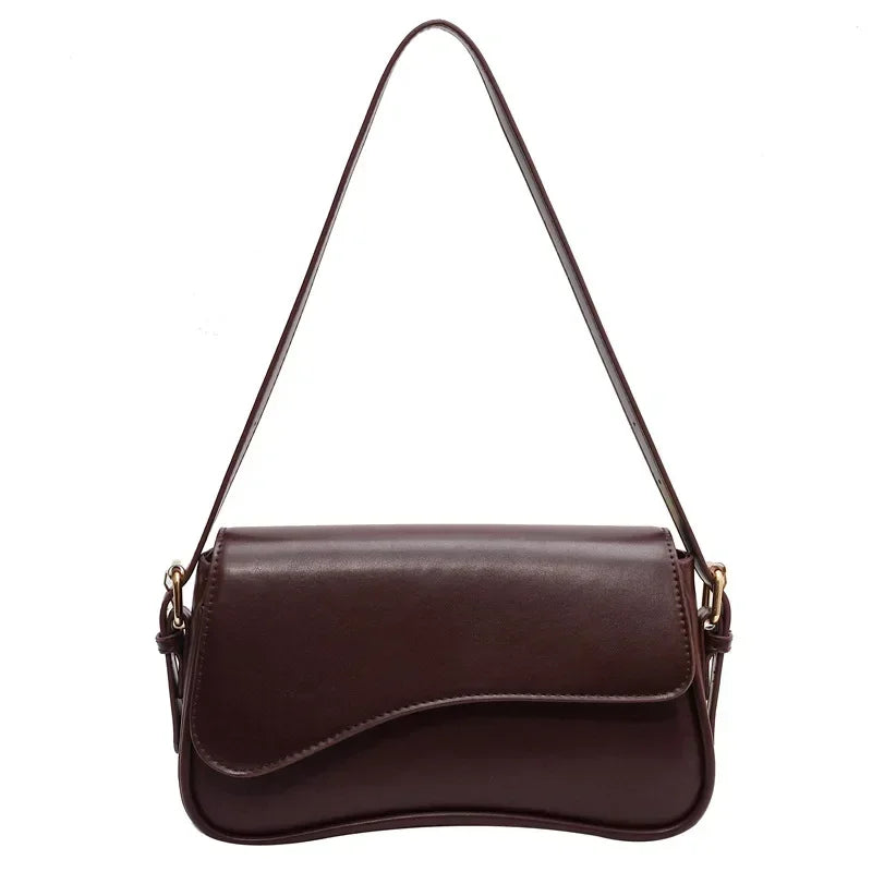Bolsa Flap Mini de Couro Vintage para Mulher