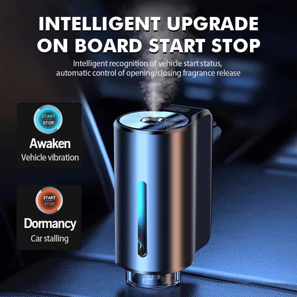 Car Air Diffuser & Humidifier – Aromatherapy & Odor Removal
