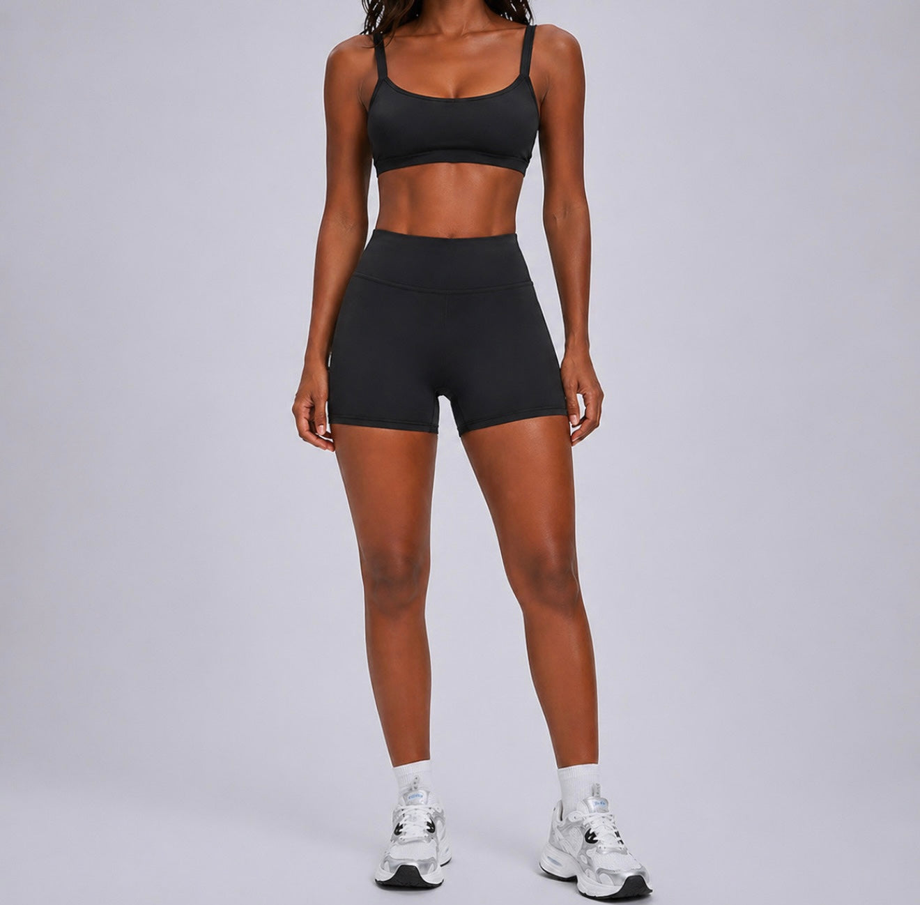 Gathered back shorts