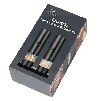 USB Electric Salt & Pepper Grinder – Adjustable & Rechargeable