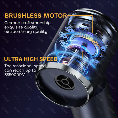 ENRR 210000Pa Mini Handheld Car Vacuum – Wireless & Powerful