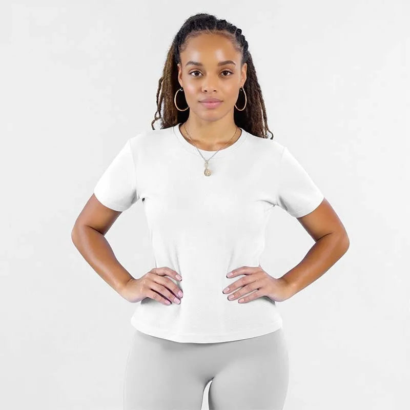 T-shirt de sport coupe droite