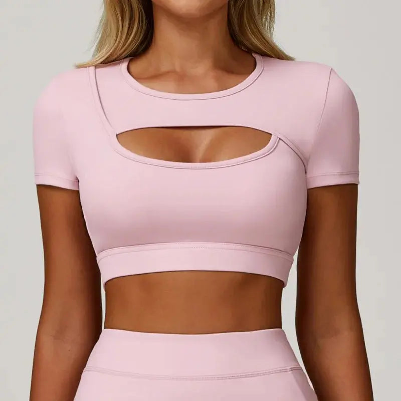 BIANHUI Top cropped com recorte NI NSPIRE