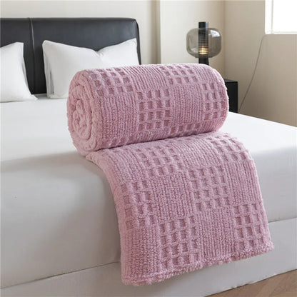 Manta Aconchegante Estilo Simples – Suavidade em Cada Toque