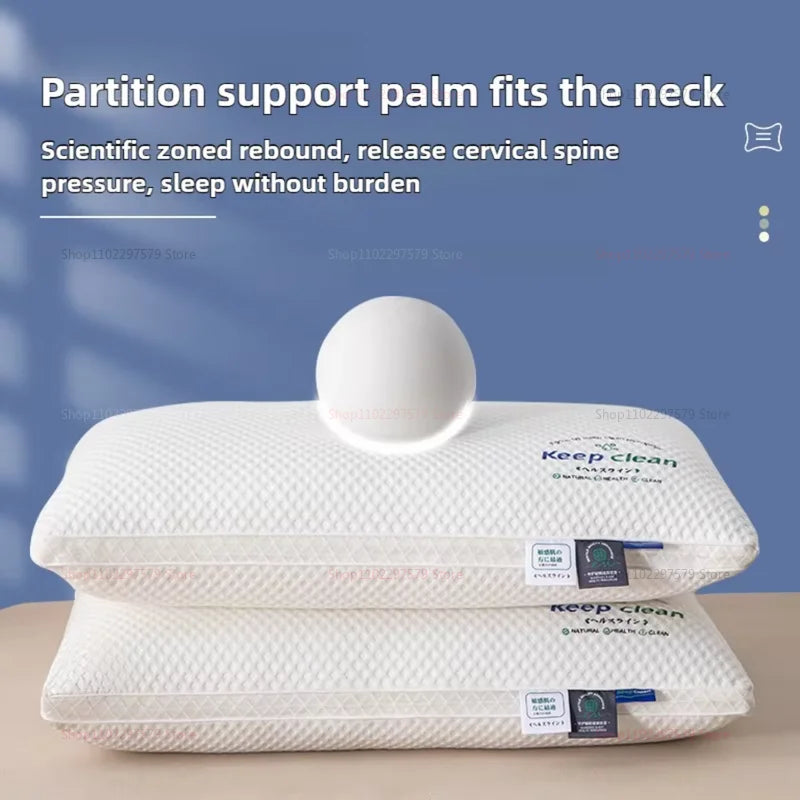 Travesseiro Ergonómico 3D para Pescoço – Suporte e Conforto