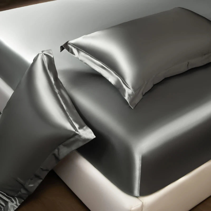 Lençol Fitted de Cetim – Toque Macio e Luxuoso