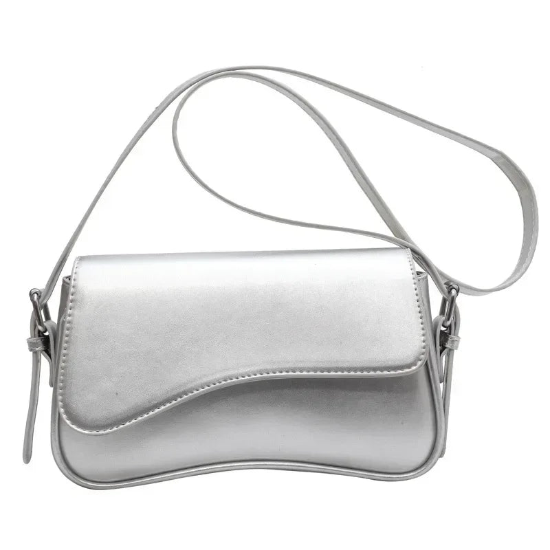 Bolsa Flap Mini de Couro Vintage para Mulher