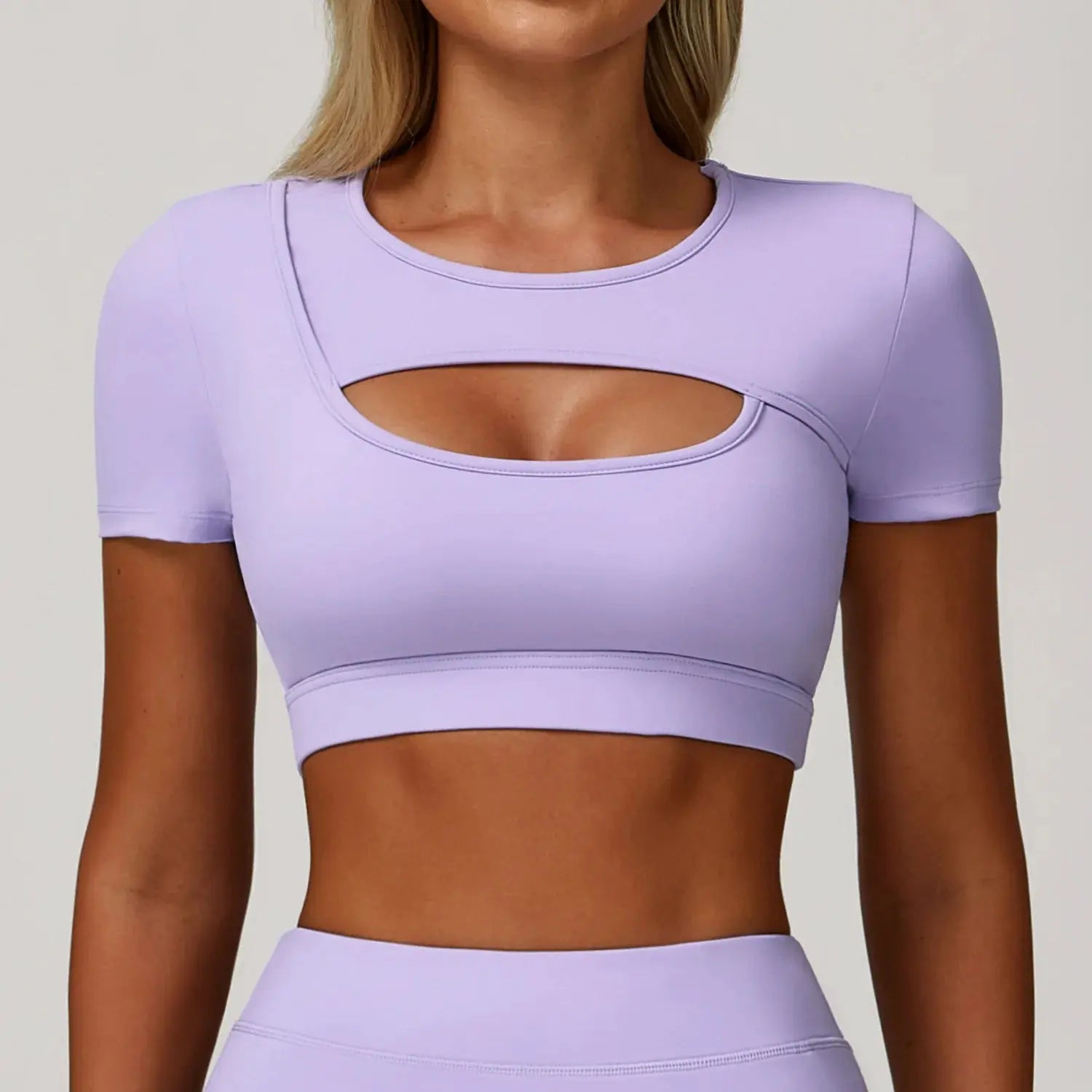 BIANHUI Top cropped com recorte NI NSPIRE