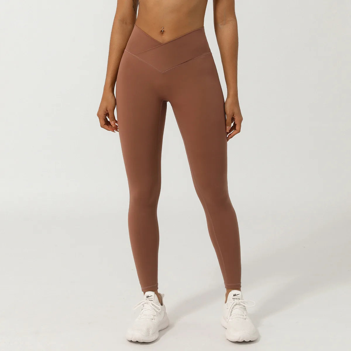 Legging taille en V et effet sculptant