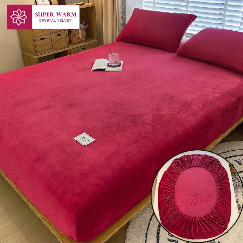 Lençol de Inverno em Veludo – Toque Suave e Aconchegante