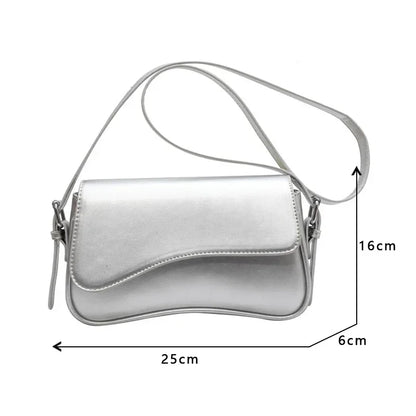 Bolsa Flap Mini de Couro Vintage para Mulher