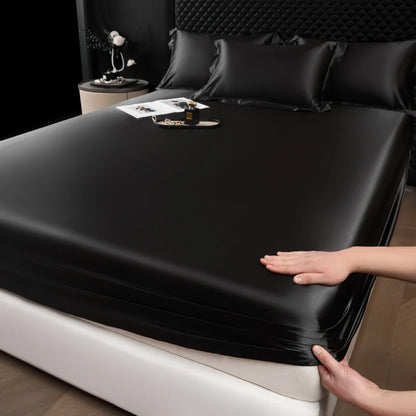 Lençol Fitted de Cetim – Toque Macio e Luxuoso