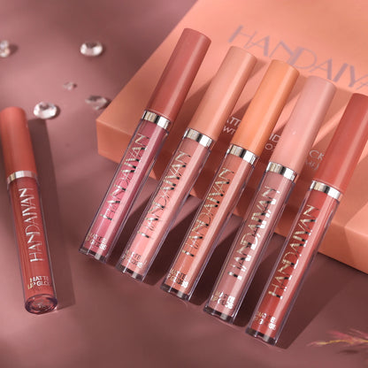 Conjunto HANDAIYAN com 6 Batons Matte de Longa Duração