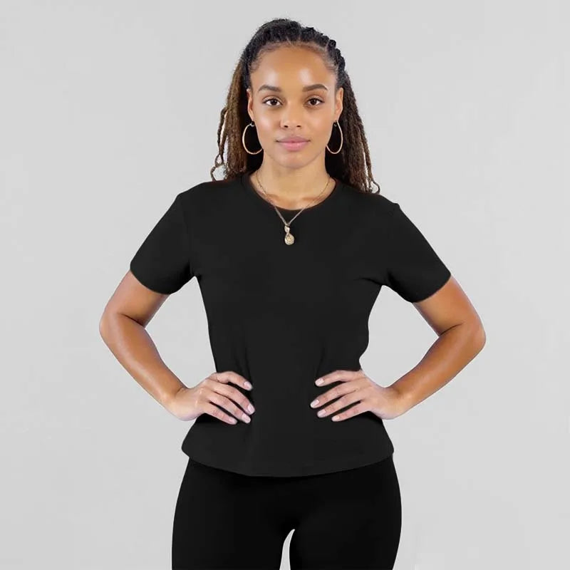 T-shirt de sport coupe droite