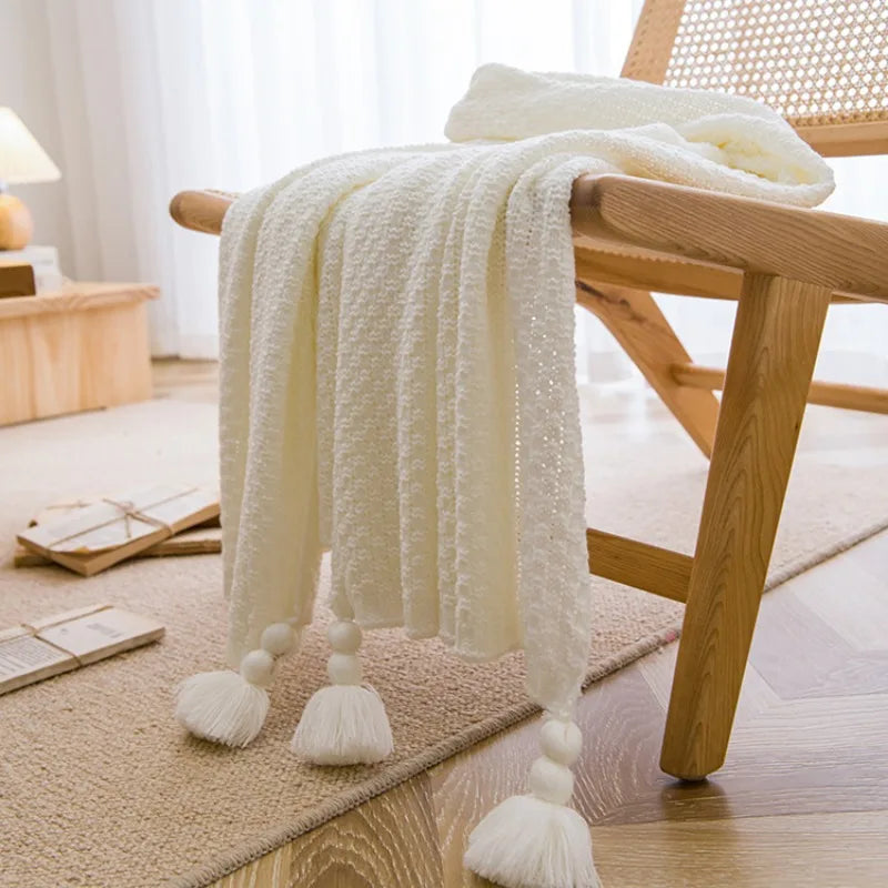 Manta Tricot Nórdica – Estilo e Aconchego