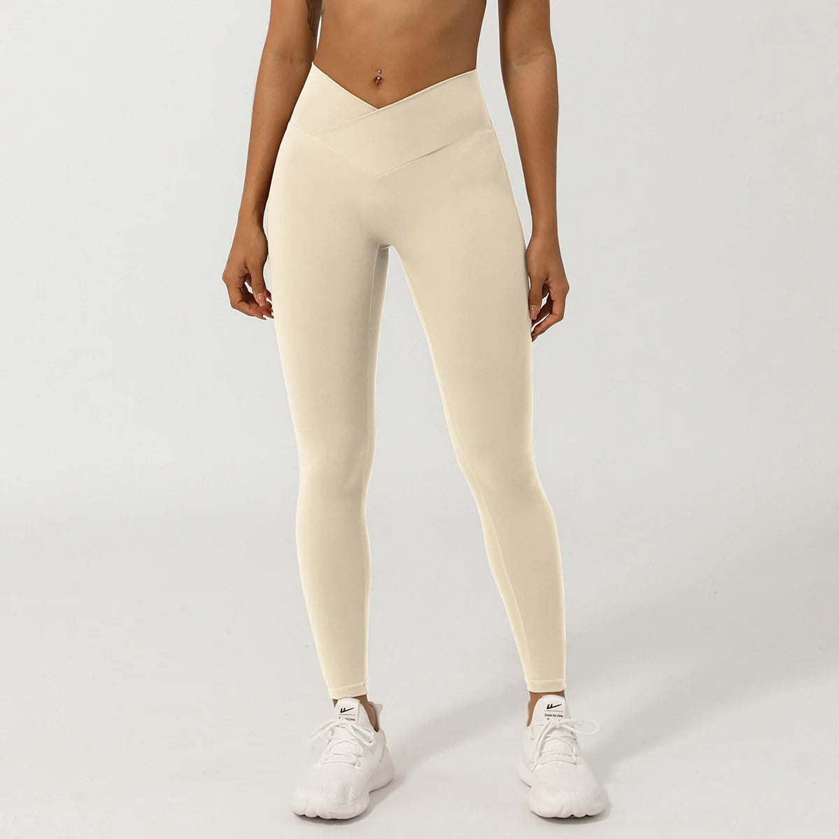Legging taille en V et effet sculptant
