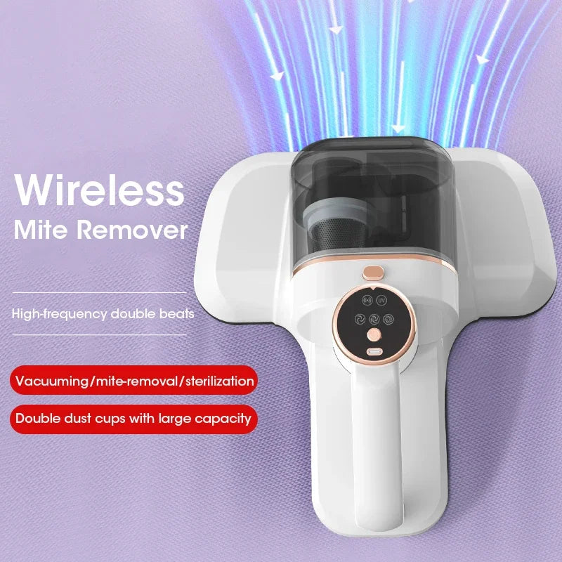 Wireless UV Mattress Vacuum Cleaner – Remove Dust, Mites & Pet Hair