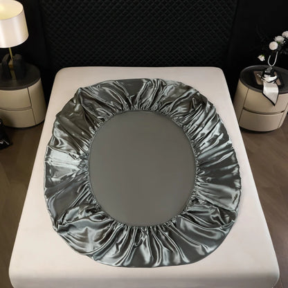 Lençol Fitted de Cetim – Toque Macio e Luxuoso