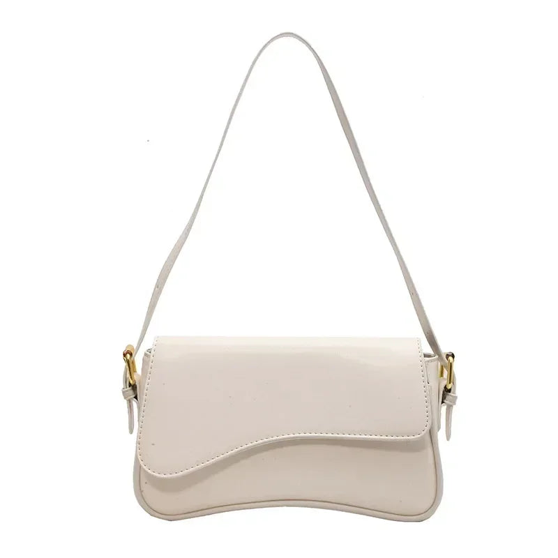 Bolsa Flap Mini de Couro Vintage para Mulher