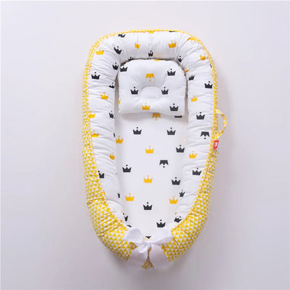 Portable Baby Nest – Adjustable Newborn Lounger