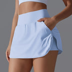 Jupe de sport avec short intégré