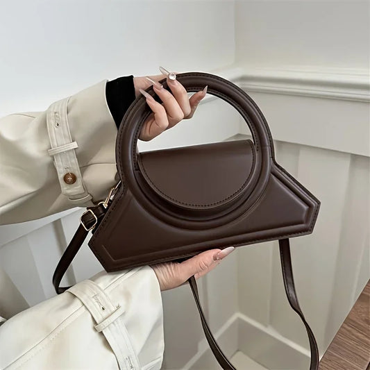 Bolsa Tote Vintage em Couro PU – Estilo e Versatilidade