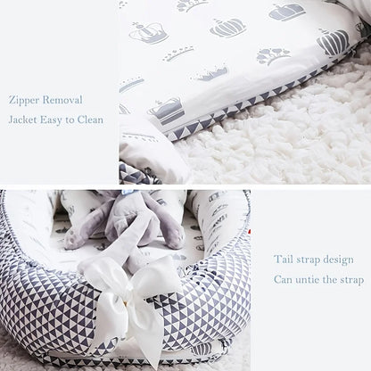 Portable Baby Nest – Adjustable Newborn Lounger