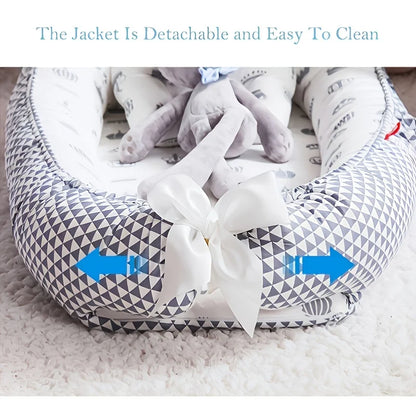Portable Baby Nest – Adjustable Newborn Lounger