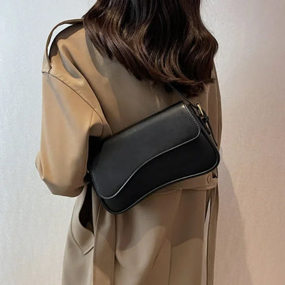 Bolsa Flap Mini de Couro Vintage para Mulher