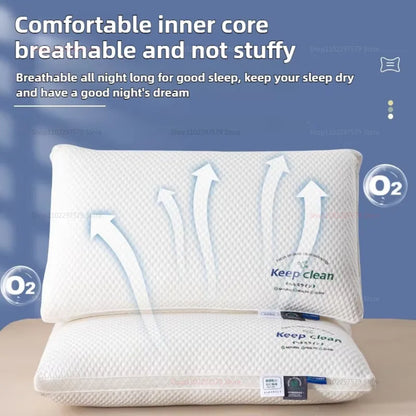 Travesseiro Ergonómico 3D para Pescoço – Suporte e Conforto