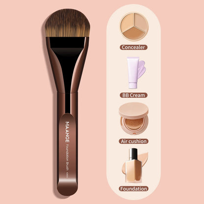 Kit com 2 Pincéis Profissionais para Base – MAANGE