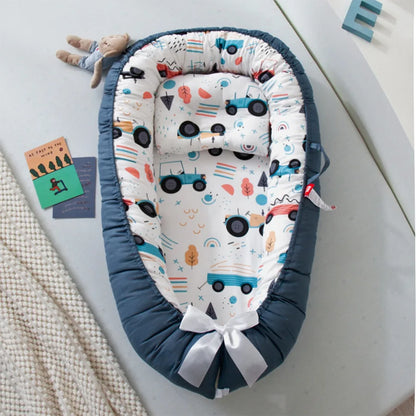 Portable Baby Nest – Adjustable Newborn Lounger