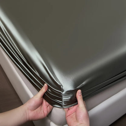 Lençol Fitted de Cetim – Toque Macio e Luxuoso