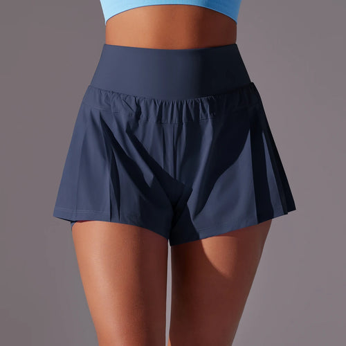 Sport shorts with overlay