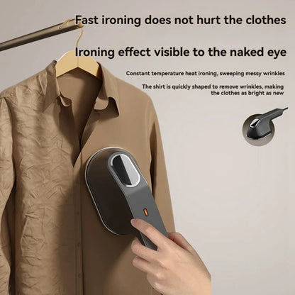 Xiaomi Youpin Portable Garment Steamer – Handheld 2-in-1 Mini Steam Iron for Home &amp; Travel, Wet and Dry Ironing