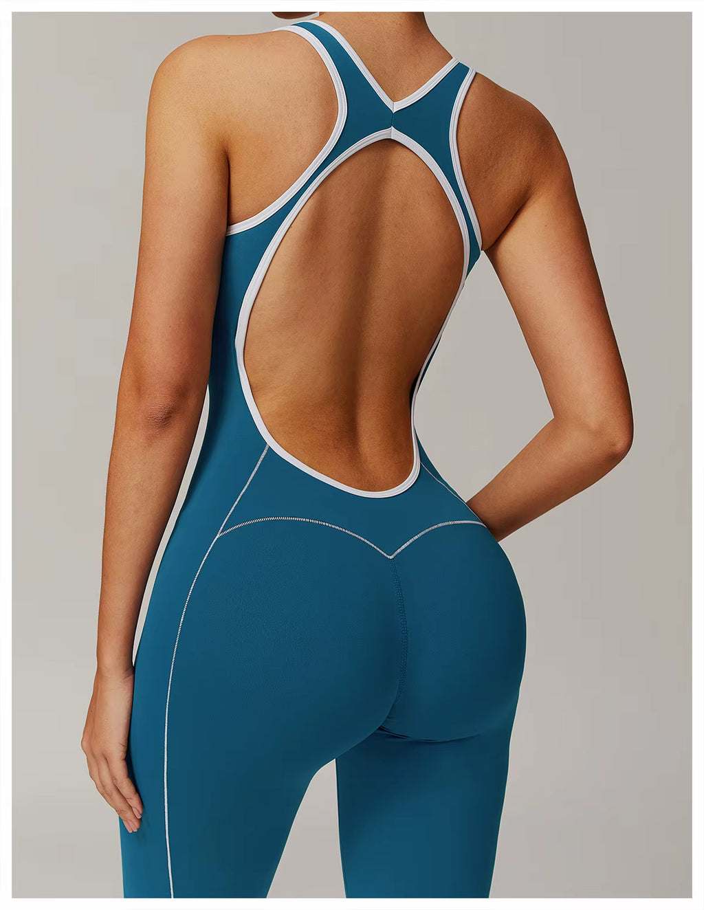 Combinaison de sport BIANHUI dos nu