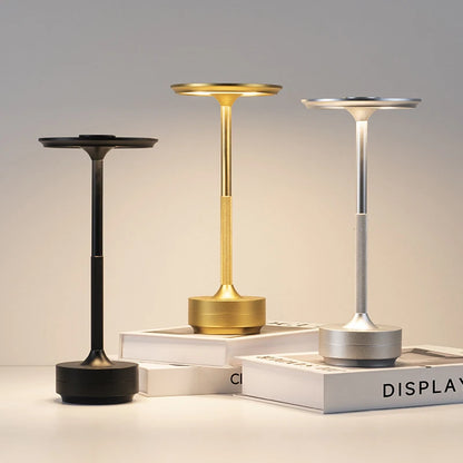 Modern Touch Desk Lamp – Rechargeable via USB-C