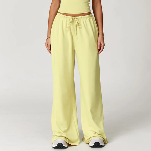 Pantalon fluide à taille élastique