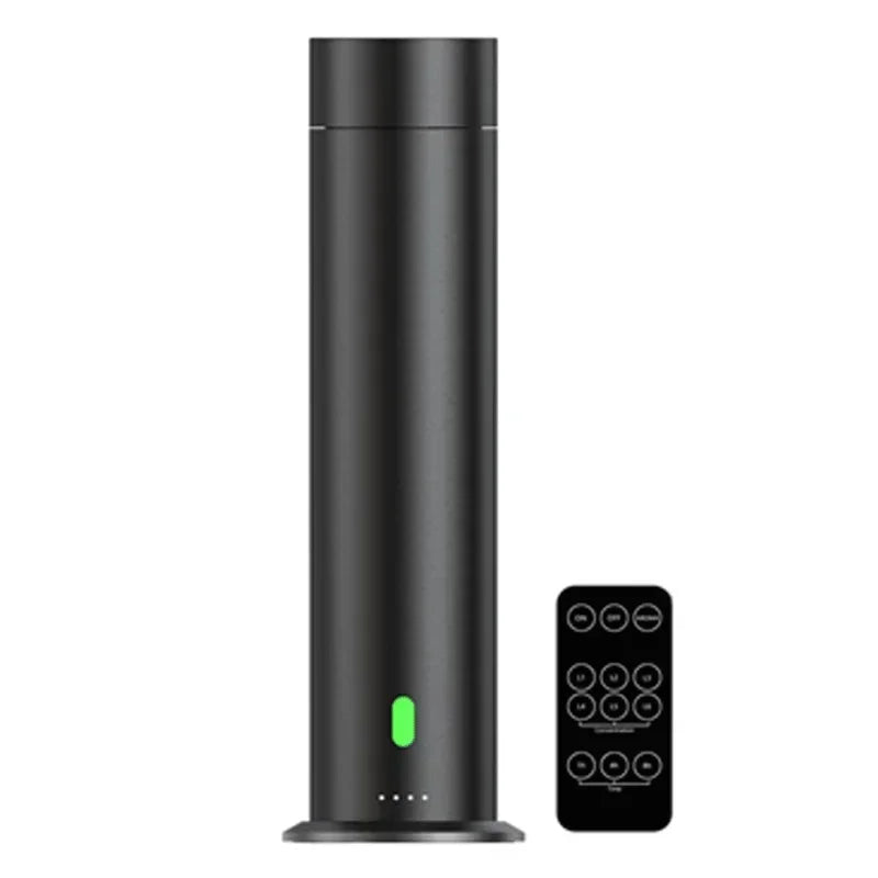 Waterless Essential Oil Diffuser with Remote – Aluminum Alloy Scent Air Machine for Large Spaces | Ideal for Homes, Hotels & Offices