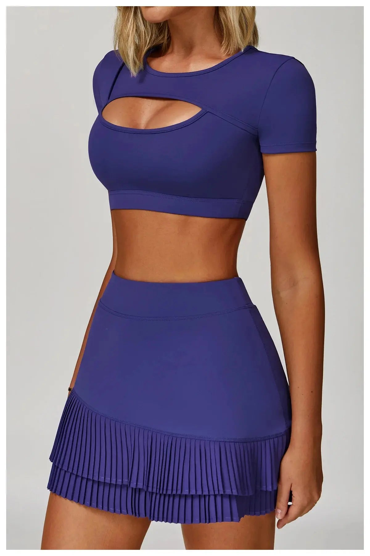 BIANHUI Top cropped com recorte NI NSPIRE