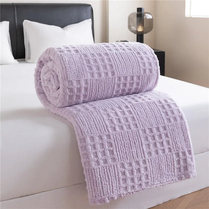 Manta Aconchegante Estilo Simples – Suavidade em Cada Toque