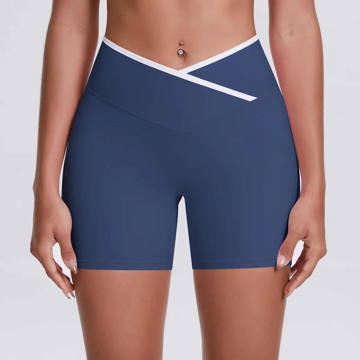 Shorts d'entraînement taille en V