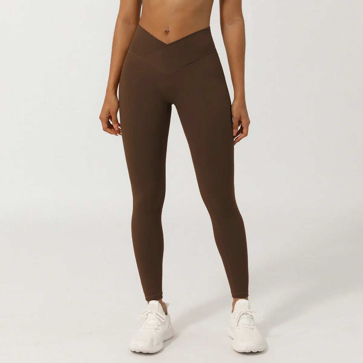 Legging taille en V et effet sculptant