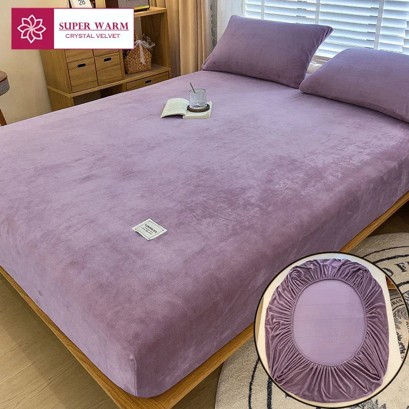 Lençol de Inverno em Veludo – Toque Suave e Aconchegante