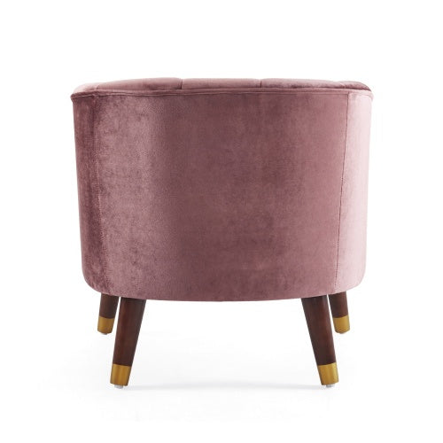 Glam Velvet Armchair with Gold base-Where Comfort meets sophistication